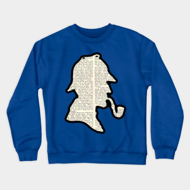 Classic Sherlock Holmes Crewneck Sweatshirt by Bits